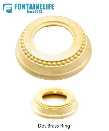 Tangan - Pangkalan keran bilik mandi yang diukir