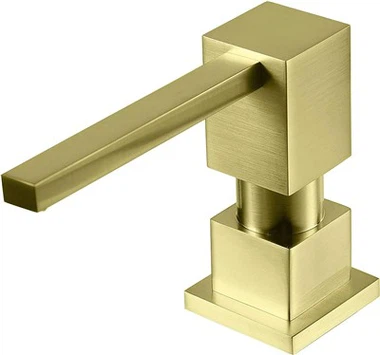 Dispenser sabun tenggelam tembaga tersuai